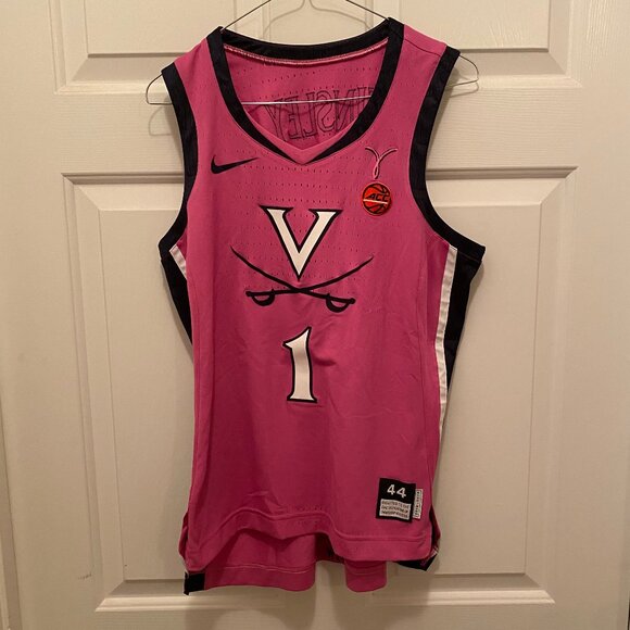 Virginia UVA Cavaliers Women's Basketball Bri Tinsley Game Worn BCA Jersey